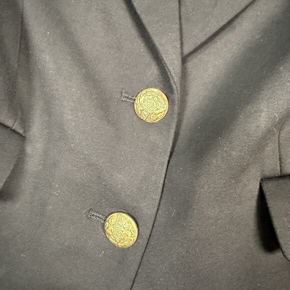 Evereve Dawson Black Hooded Dickey Blazer Jacket Women's Size Medium M - Picture 4 of 11